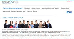 Desktop Screenshot of languagesbarcelona.com